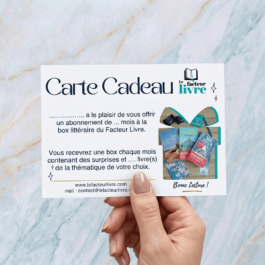 Carte Cadeau Le Facteur Livre